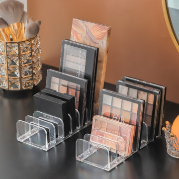 Oční stíny Paleta Organizátor Oční prášek Zásobník Kosmetika Stojan Make-up Tools Držák přihrádky pro ženy Organizér make-upu