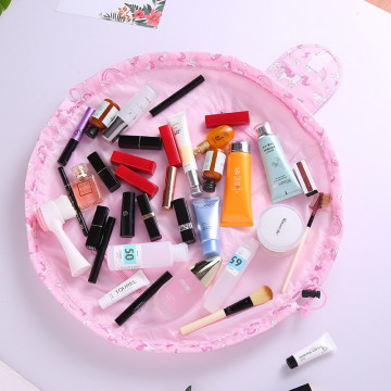 Dámské stahovací šňůrky kosmetická taška Cestovní skladování Make-up taška Organizátor Žena make-up pouzdro přenosné vodotěsné t