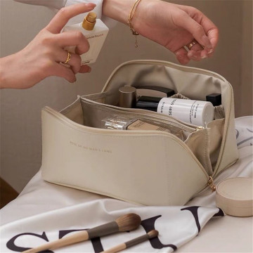 2022 Große Kapazität Make-up Tasche Multifunktion Frauen Toilettenartikel Organizer Portable Reise Wasserdichte Kosmetik Lagerun